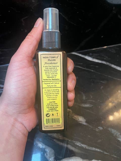 India Temple Room Spray