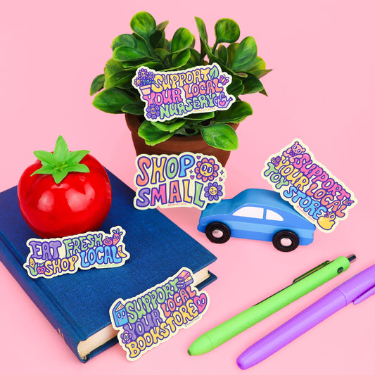 Support Your Local Nursery Plants Vinyl Sticker