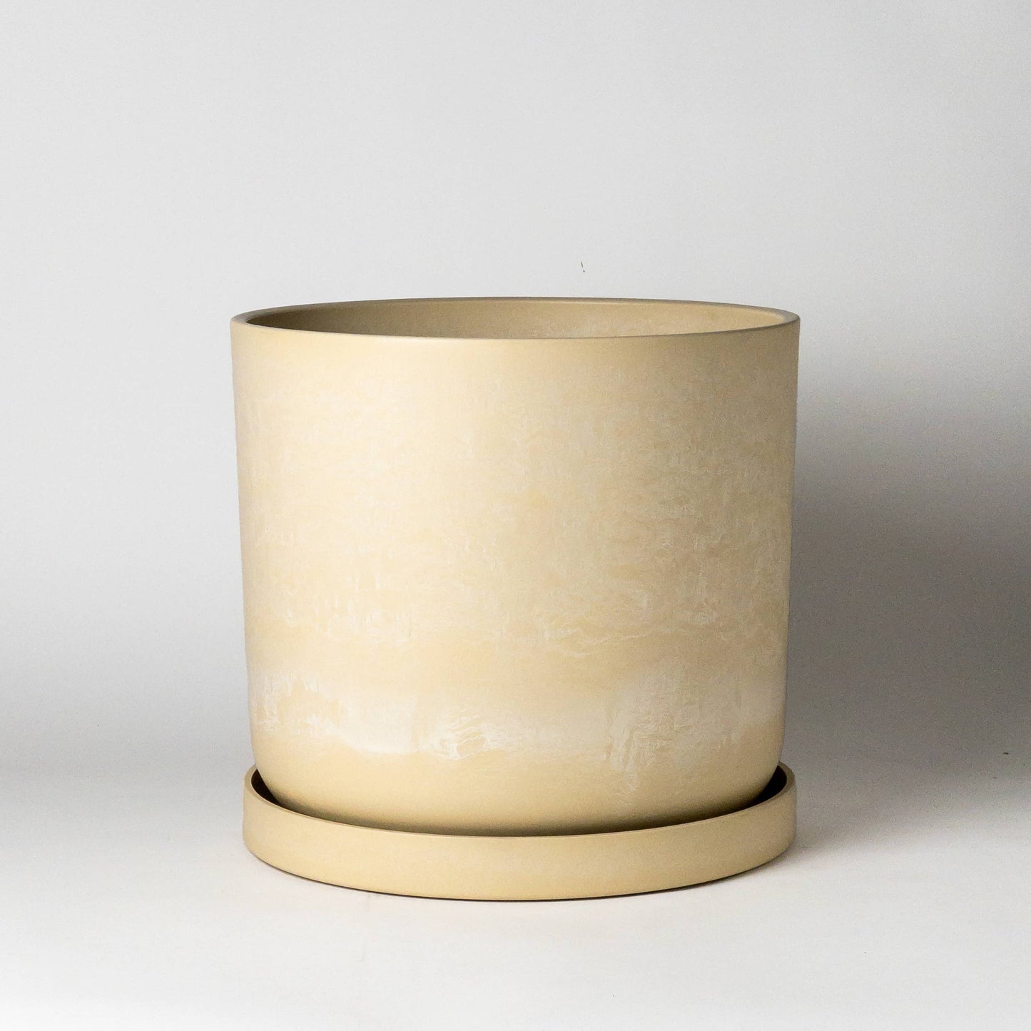 Signature Stone Planter & Saucer