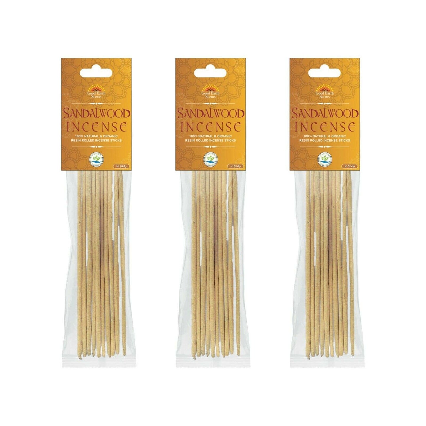 Sandalwood Artisan Resin Rolled Incense Sticks