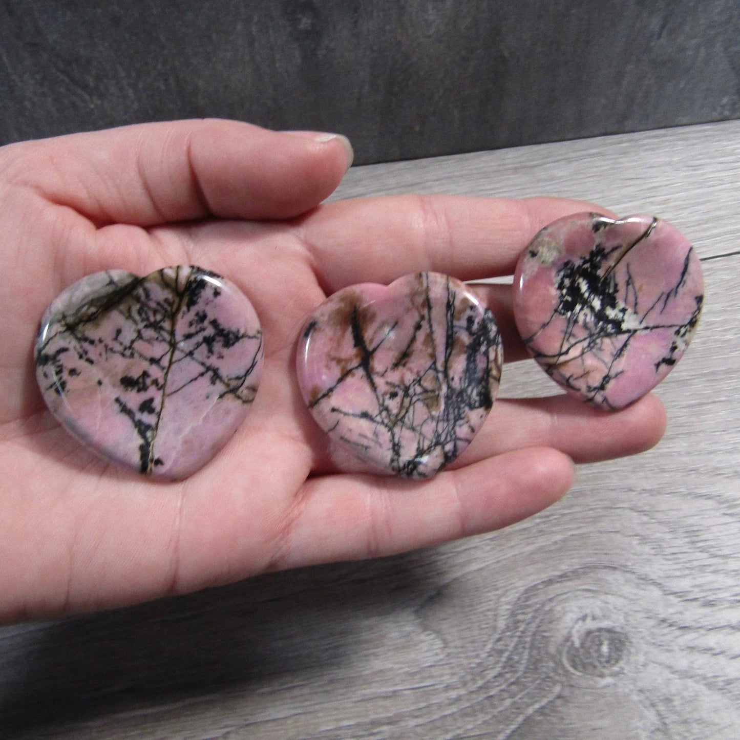 Moss Agate Heart Worry