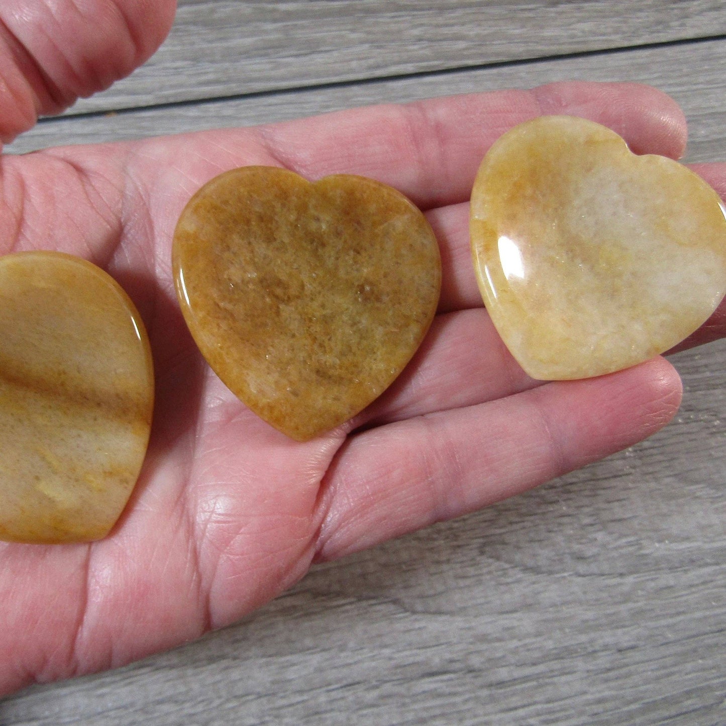 Moss Agate Heart Worry