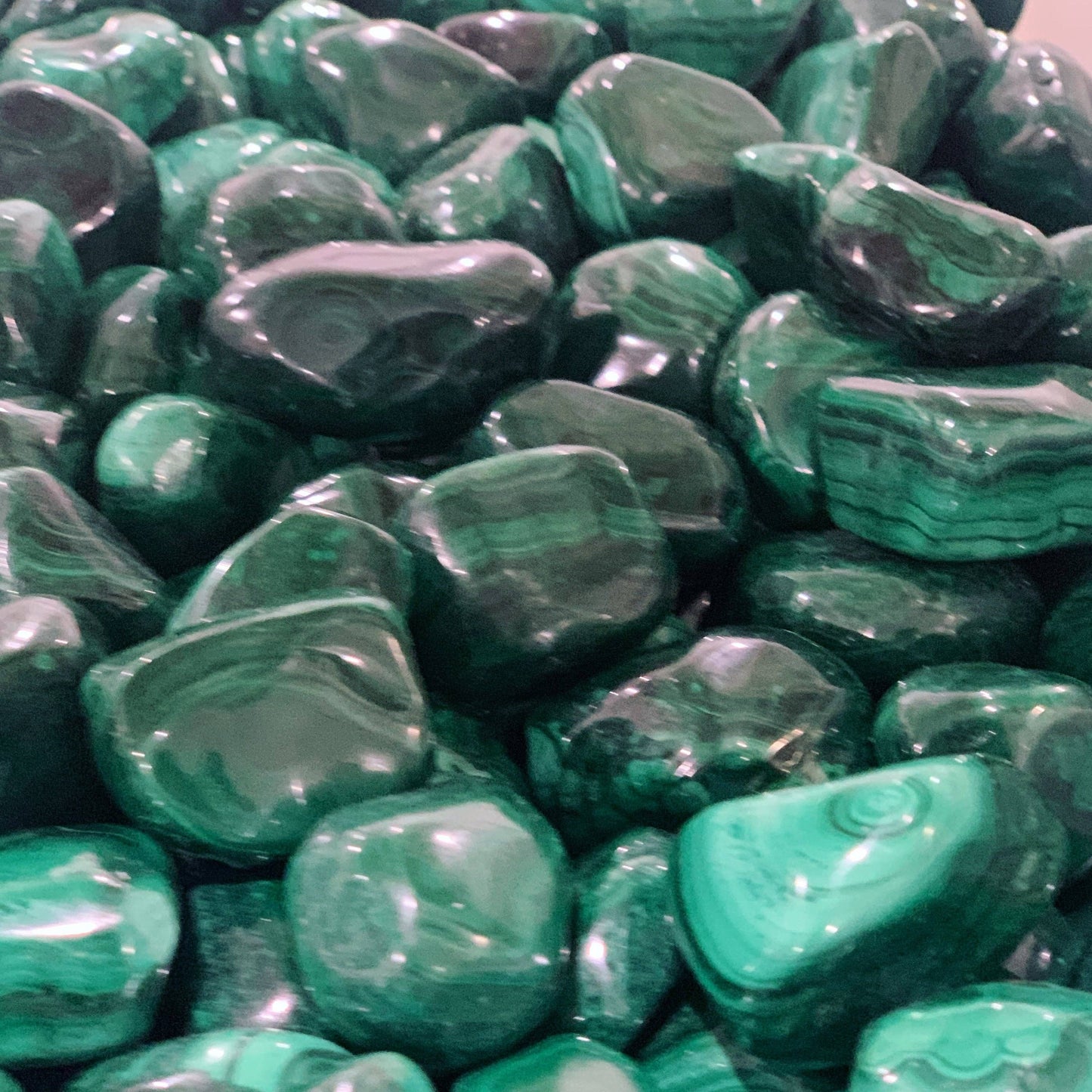 Malachite 1” Tumbled
