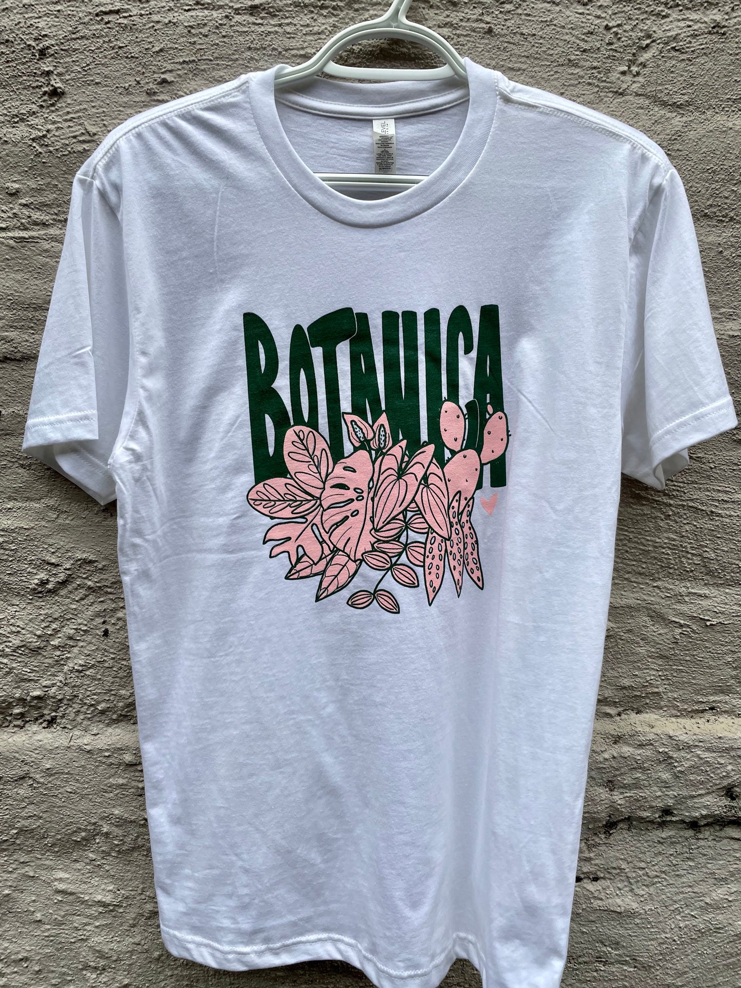 Pink Foliage Botanica T-shirt