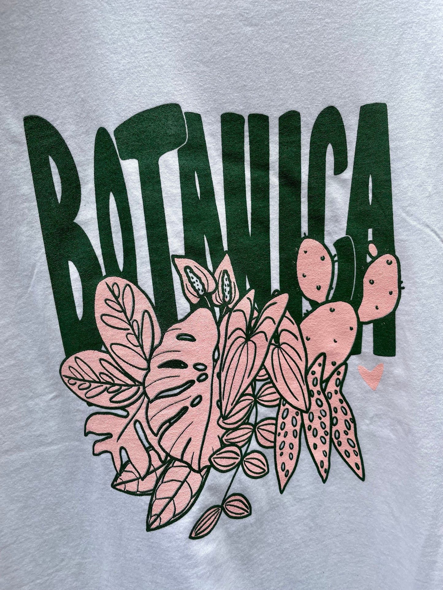 Pink Foliage Botanica T-shirt