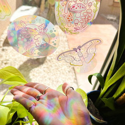 Decorative Suncatcher Collection Featuring Nature-Inspired Designs for Home and Garden