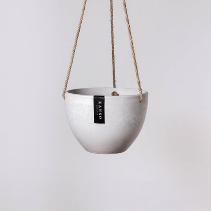 Signature Stone Hanging Planter