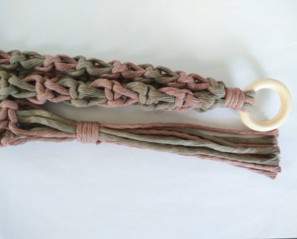 Two Colored Macrame