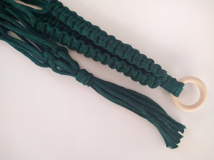 Classic Macrame Plant Hanger - Various Colors Available