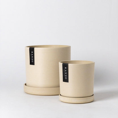 Kanso Signature Planters & Saucer
