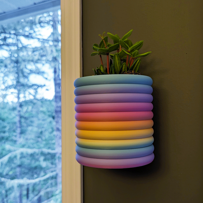 Wall mounted 4"