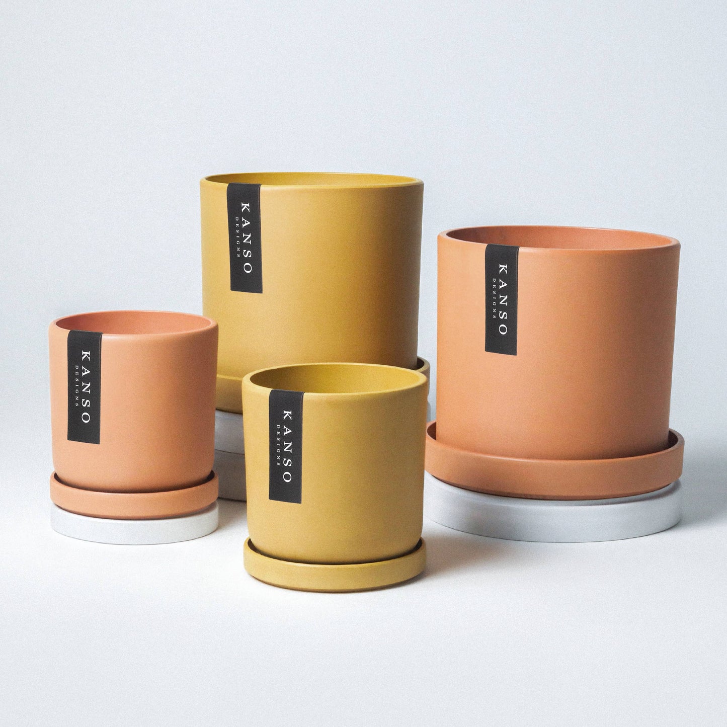 Kanso Signature Planters & Saucer