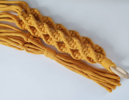 Spiral Macrame Plant Hanger