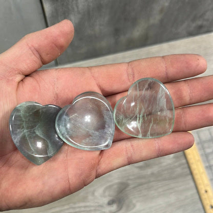 Moss Agate Heart Worry