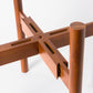 Adjustable Dark Bamboo Plant Stand