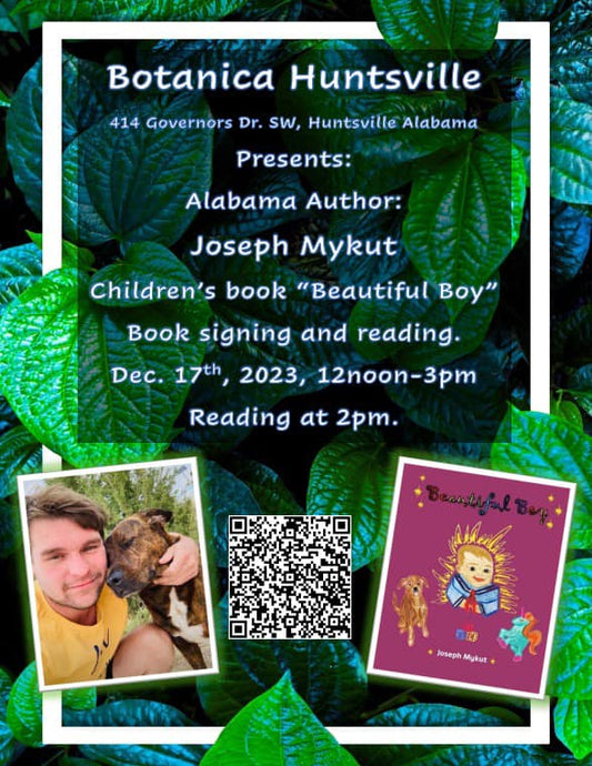 Children's Book Reading and Signing of Beautiful Boy - 12/17 12:00 - 2pm