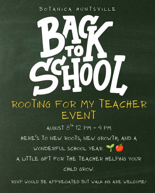 Rooting for my Teacher Event