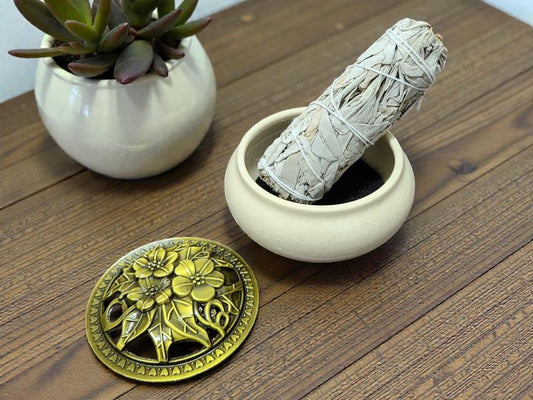 Incense Burner w/ Lid