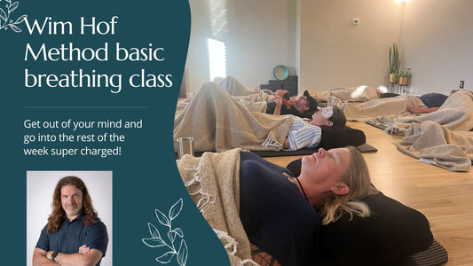 Wim Hof Method Basic Breathing Method With Plants And Sound Bath Dec 16 2pm