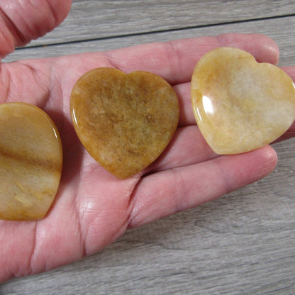 Moss Agate Heart Worry