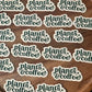 Plants & Coffee Magnet