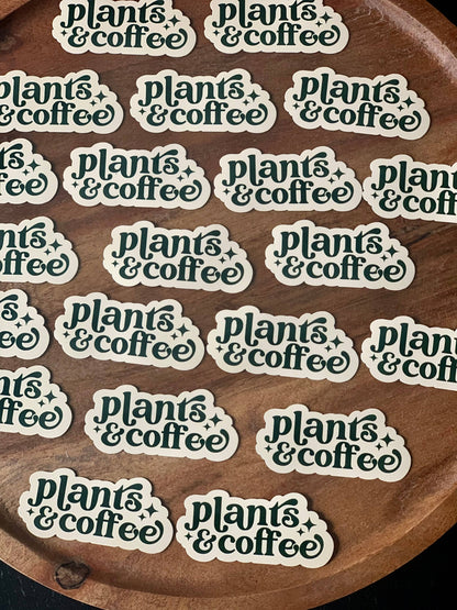 Plants & Coffee Magnet