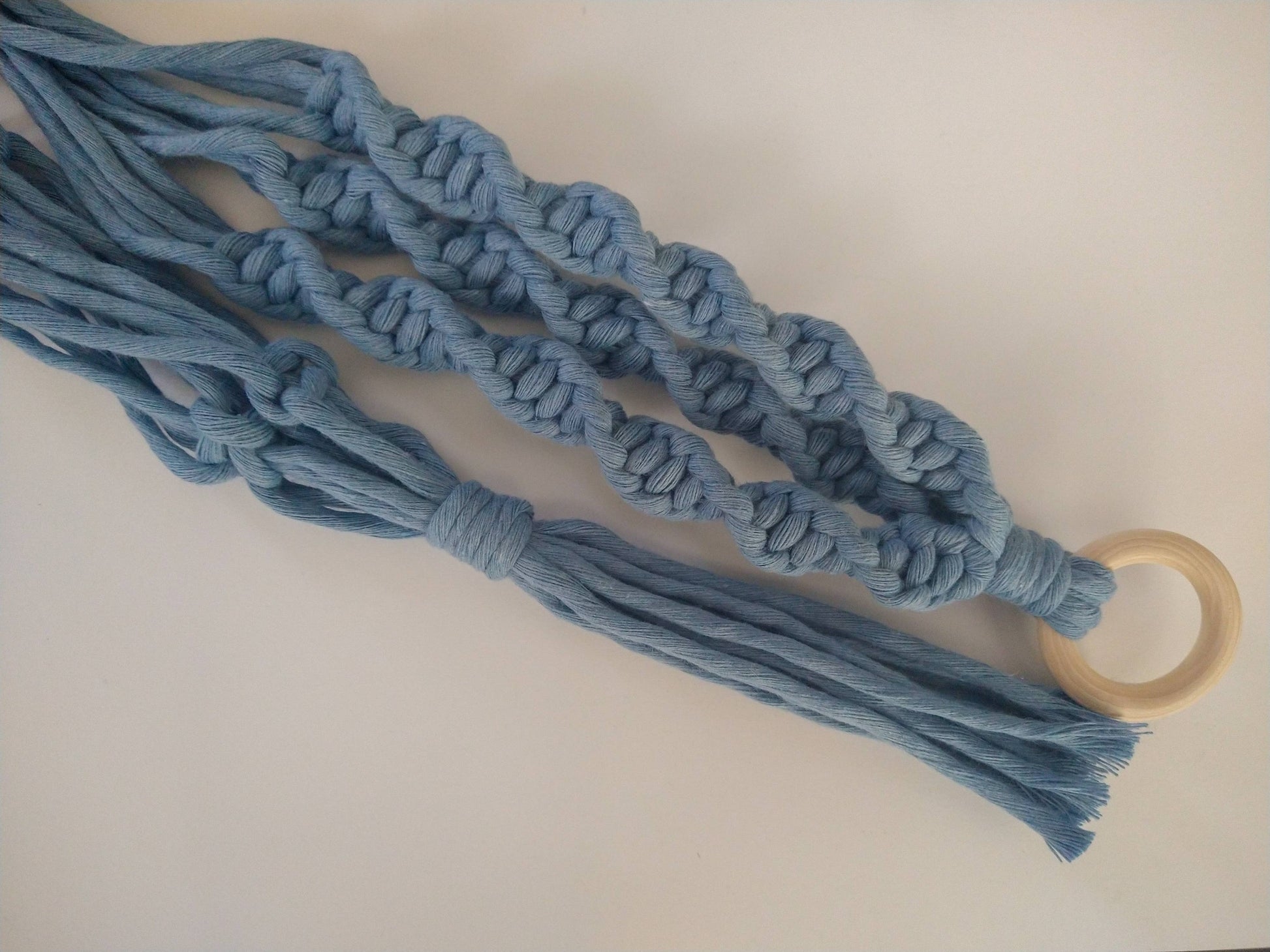 spiral knot macrame plant hanger Spiral Macrame Plant Hanger – Botanica