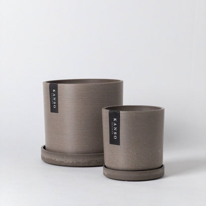 Kanso Signature Planters & Saucer