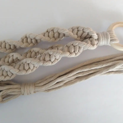 Spiral Macrame Plant Hanger