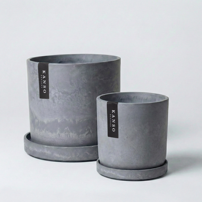 Kanso Signature Planters & Saucer