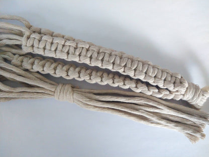 Classic Macrame Plant Hanger - Various Colors Available