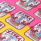 Zodiac Astrology Horoscope Vinyl Stickers Featuring All 12 Star Sign Symbols and Names