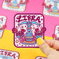 Zodiac Astrology Horoscope Vinyl Stickers Featuring All 12 Star Sign Symbols and Names