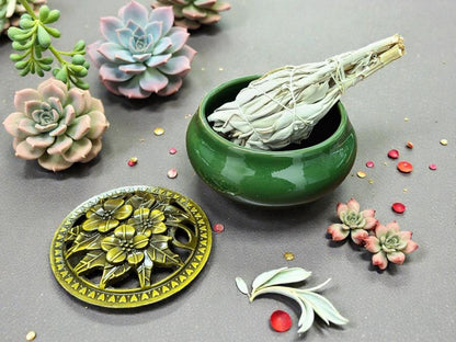 Incense Burner w/ Lid