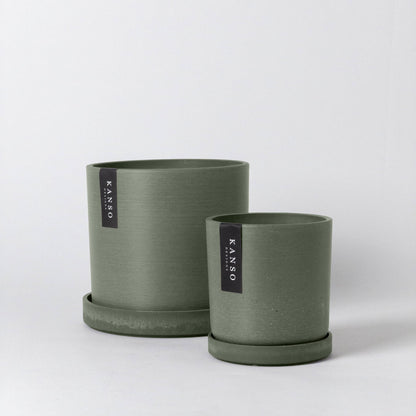 Kanso Signature Planters & Saucer