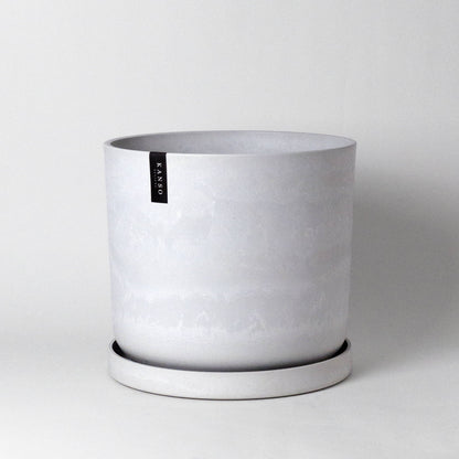 Signature Stone Planter & Saucer