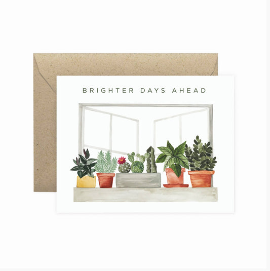 Brighter Days Ahead Sympathy Greeting Card