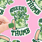 Green Thumb Gardening Nursery Plant Love Vinyl Sticker