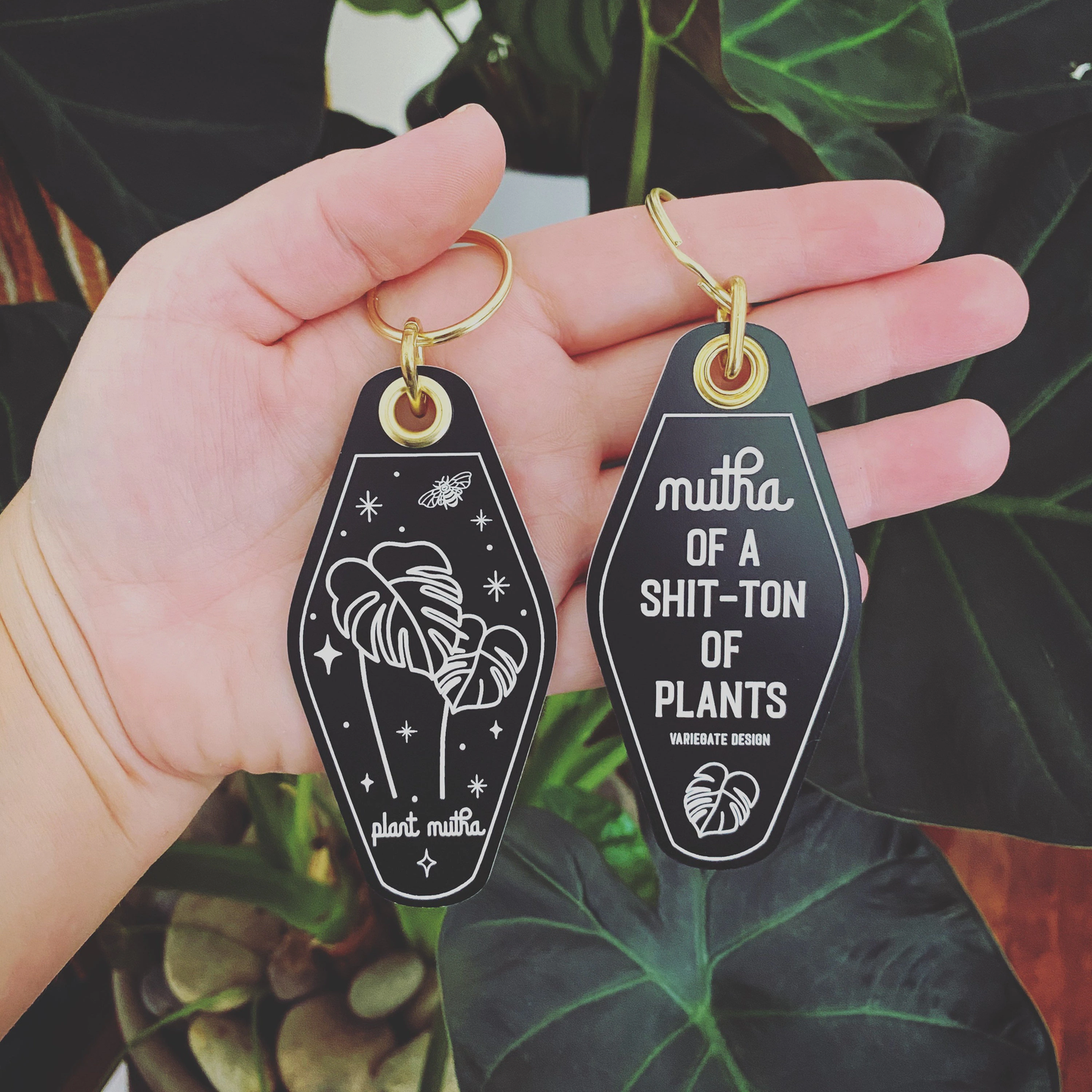 Plant Mutha Keychain