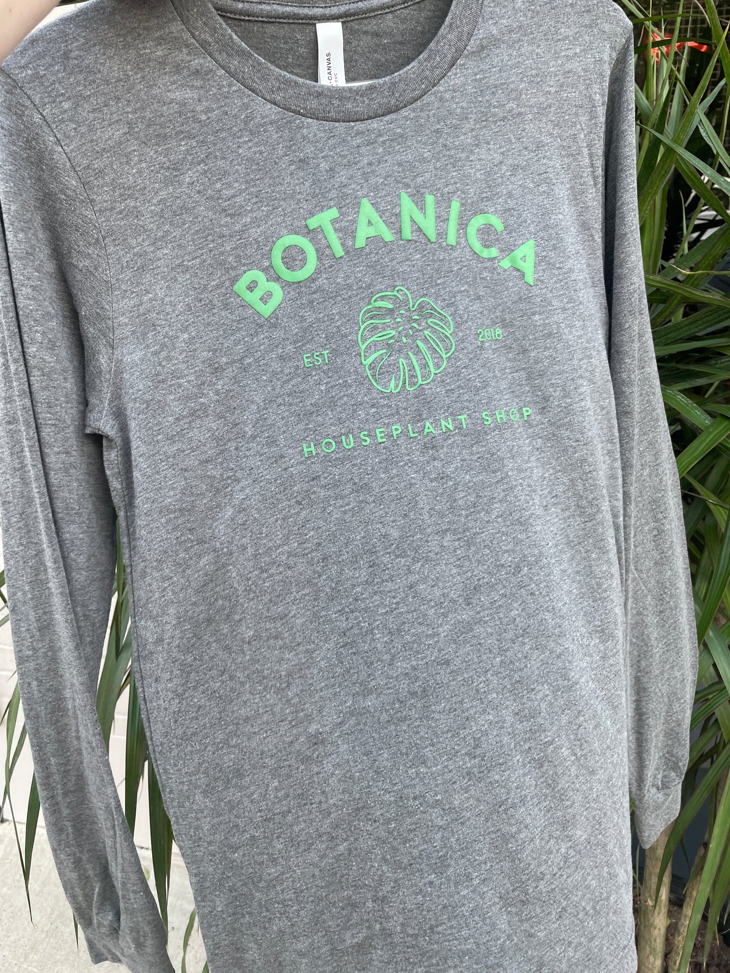 Botanica Long Sleeve Gray T-shirt