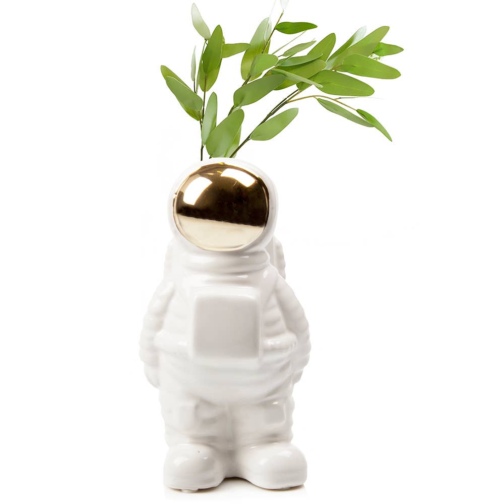 Astronaut Ceramic Flower Vase: Large