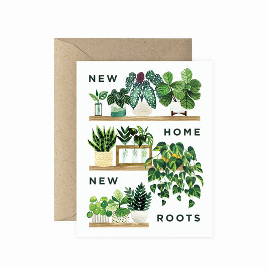 New Home New Roots | Housewarming Greeting Card