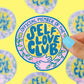 Self Love Club Positivity Self Affirmation Vinyl Sticker