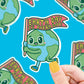 Earth Day Is Everyday Environmentalist Planet Vinyl Sticker