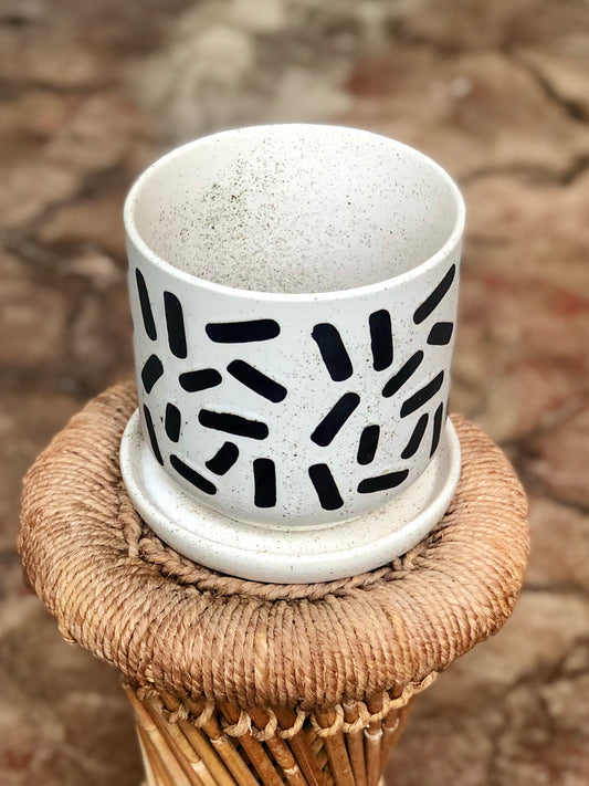 Sundae Pot & Drip Tray 5"