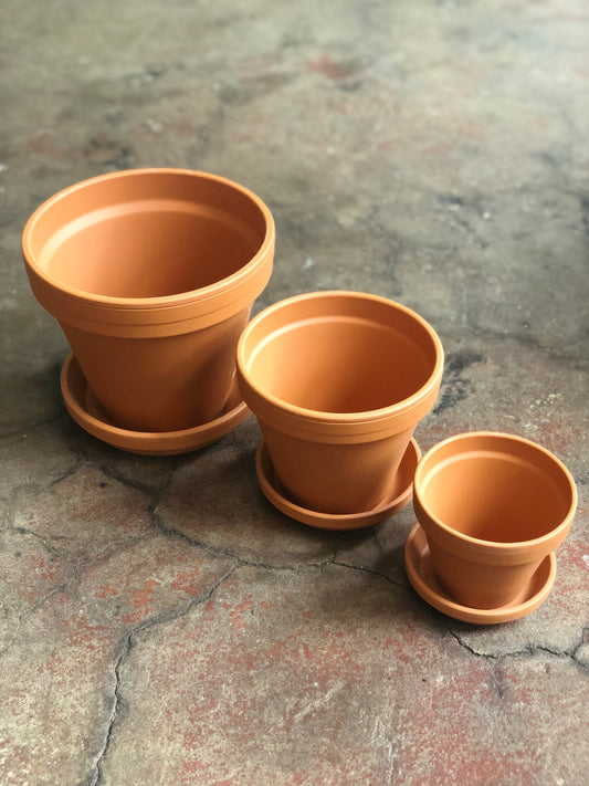 Terra Cotta pots 3"-6"