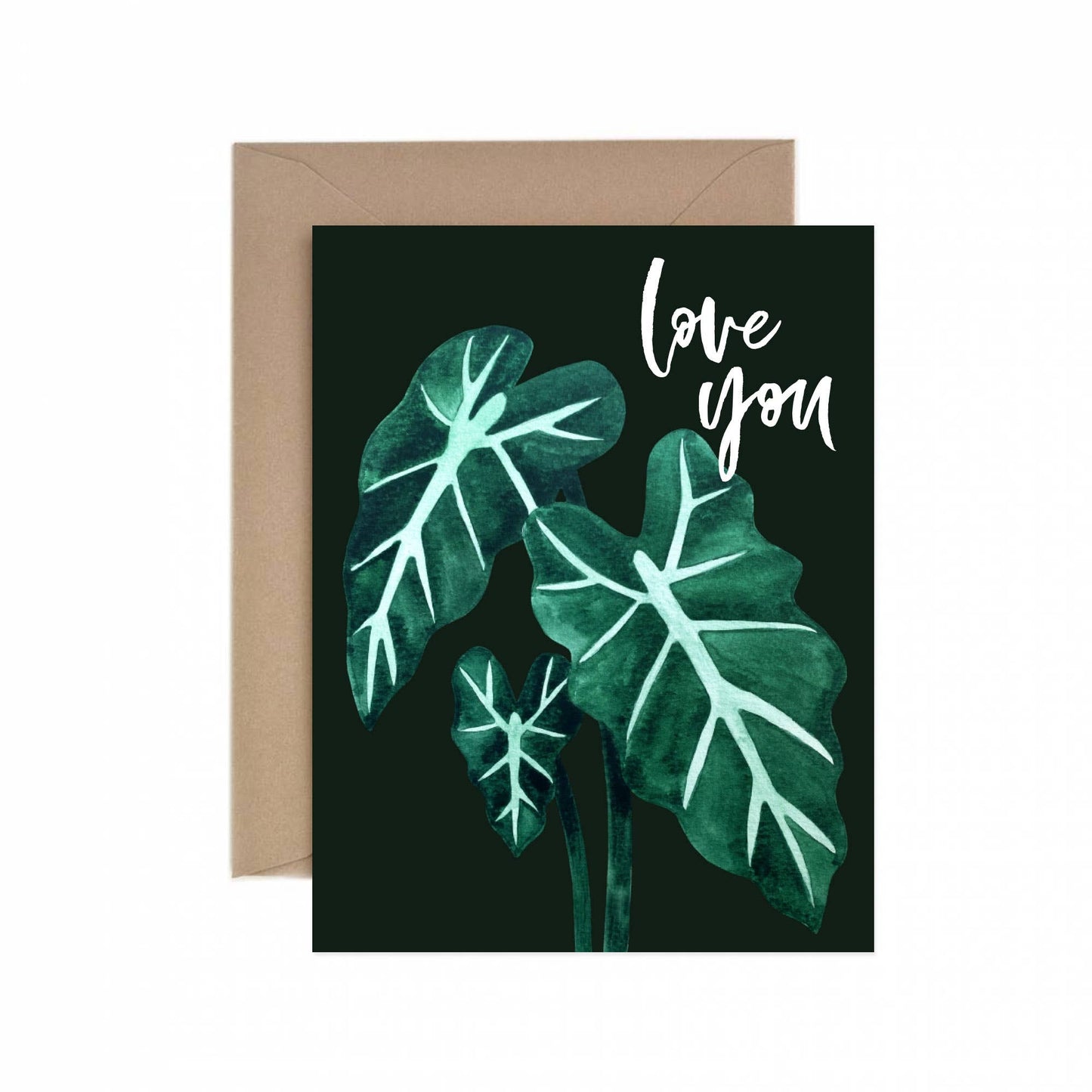 Love You Card (Alocasia)